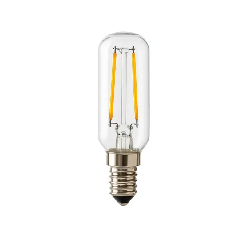 Xavax LED Filament T25 Röhre 2W = 25W E14 klar 250lm warmweiß 2700K Kühlschrank & Dunstabzugshaube Online Kaufen