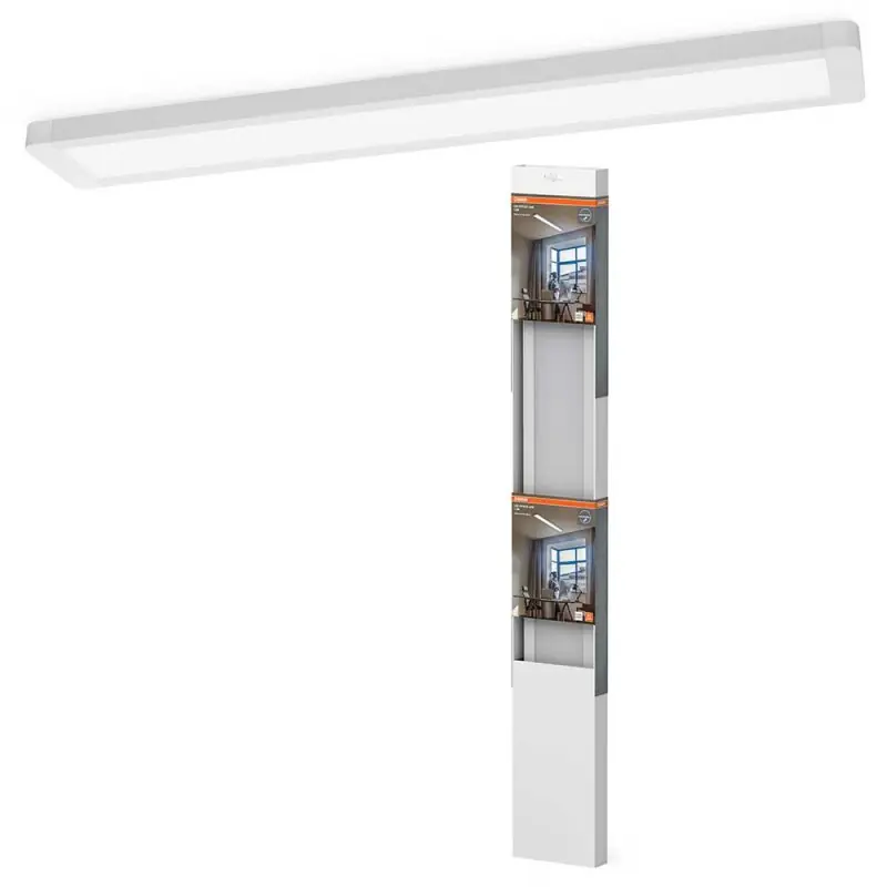 Ausverkauf Osram LED Deckenleuchte Office Line Weiß 120cm 48W 4800lm Neutralweiß 4000K