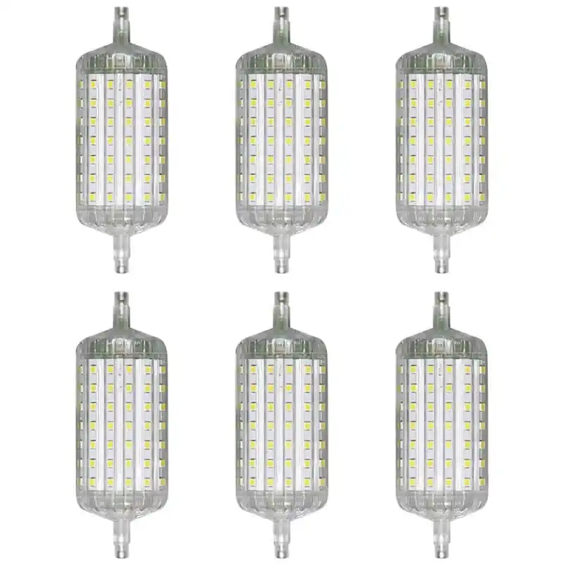 6 x LightMe LED Leuchtmittel Stabform 118mm 10W R7s 810lm warmweiß 3000K 240° Schnäppchen