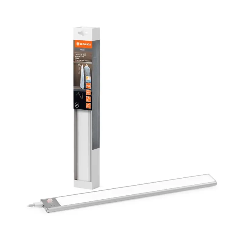 Gratis Versand Ledvance LED Unterbauleuchte Linear Flat 40cm 3,2W 270lm CCT 3000K/4000K/6500K Sensor & USB