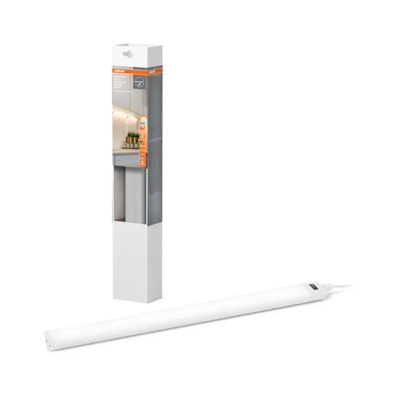 Neue Kollektion Ledvance LED Unterbauleuchte Linear Angle Frameless 35cm Weiß 5W 330lm CCT 3000K/4000K/6500K Dimmbar Sensor