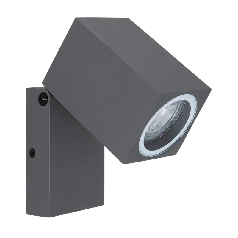Globo Außenleuchte Wandlampe Viktoria Aluminium IP44 max. 35W GU10 verstellbar Neu