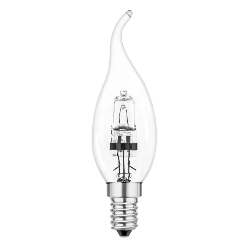 Neu Orion Halogen Windstoß Kerze 20W = 25W E14 klar 230V 235lm warmweiß 2700K dimmbar