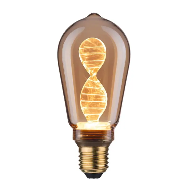 Paulmann LED Inner Glow Helix ST64 Edison 3,5W = 19W E27 Gold 180lm extra warmweiß 1800K Direktkauf