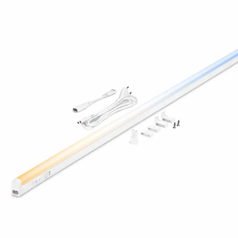 LED Unterbauleuchte Lightbar Connect Linex 115cm Weiß IP20 20W 2200lm CCT Warmweiß bis Kaltweiß mit Schalter Preis Gesenkt