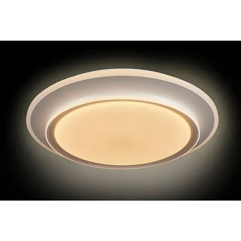 Heißes Angebot LED Deckenleuchte Shining Galatea Weiß Ø50cm 45W 5000lm CCT 2700K-6500K Dimmbar Fernbedienung