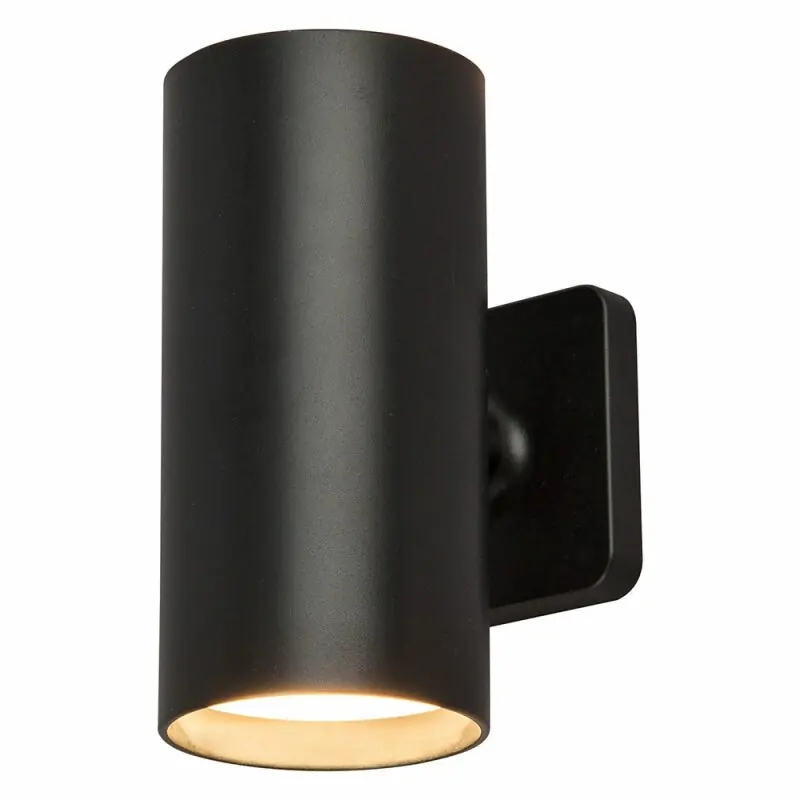 LED Akku Außenleuchte Wandlampe Schwarz IP44 5W warmweiß 3000K 3-Stufen-Dimmbar USB-C Saisonangebot