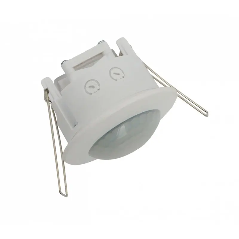 Garantierte Lieferung Spectrum Bewegungsmelder Sensor PIR Einbau Weiß 360° 6m max. 300W