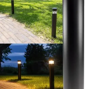 Preisreduziert LED Solar Wegeleuchte "SWL-AS50" IP44, warmweiß 3000K, PIR Sensor, 50cm