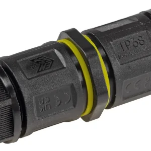 Letzte Chance Kabelverbinder 3-polig, IP68, 230V Klemmanschluss, für Kabel Ø 6-11mm