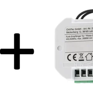 Sonderangebot Funk Starter-Set No.3 "Pilota Casa" Wandschalter + UP Empfänger WS