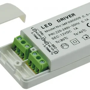 LED-Trafo "CT-12E-V2", 0,5-12W 230V~ auf 12V=, eckig Kostenfreie Lieferung