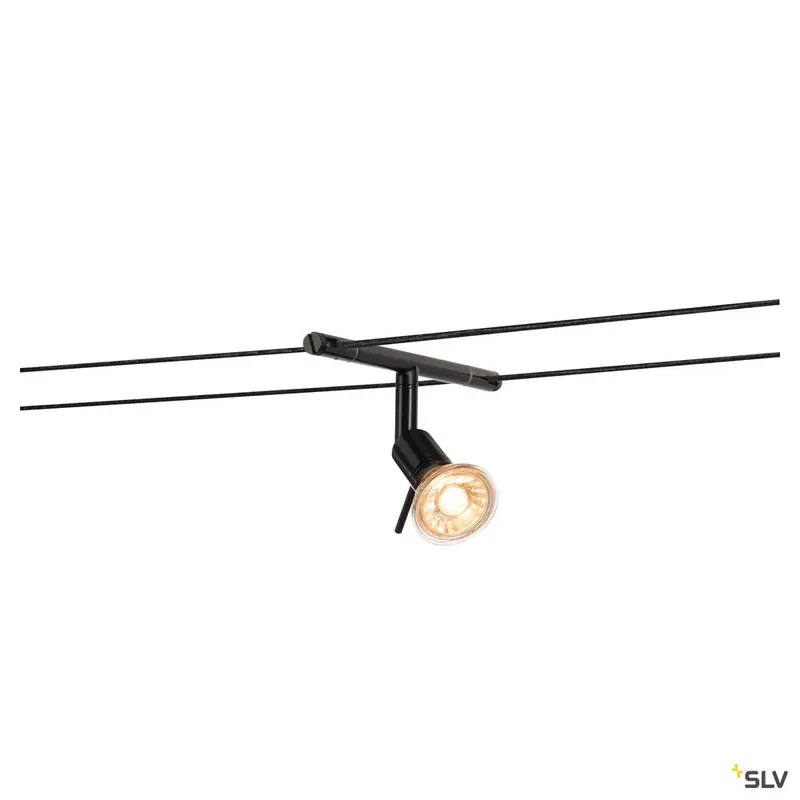 Top-Seller SLV SYROS, Seilleuchte für TENSEO Niedervolt-Seilsystem, QR-C51, schwarz