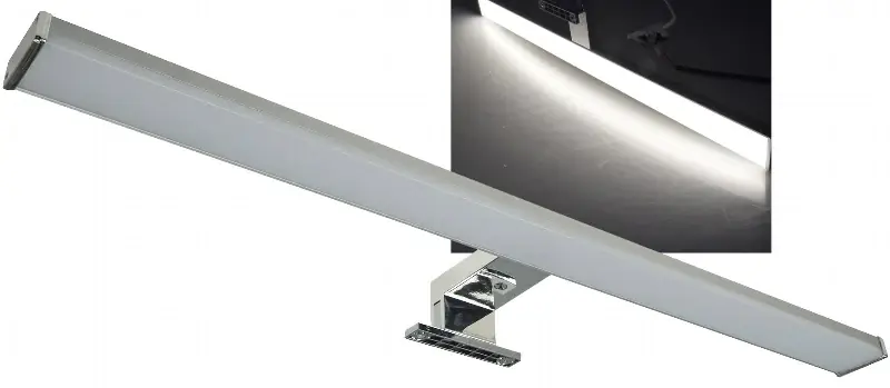 LED Spiegelleuchte "Banho 600" 230V, 12W, 960lm, 60cm, 4000K neutralwei Neu Im Sortiment