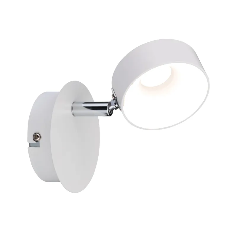 Neue Ware Paulmann Spotlight Funnel 1x6W Weiß matt/Chrom 230V Metall dimmbar