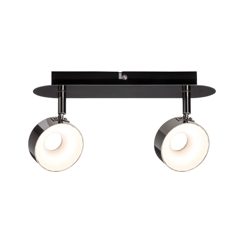 Paulmann Spotlight Funnel 2x6W Schwarzchrom/Chrom 230V Metall dimmbar Angebot