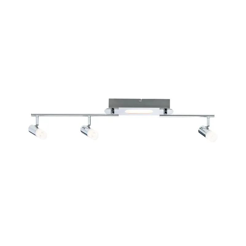 Schneller Versand Paulmann Spotlight Lagoon Stange 1x5W+max3x10W G9 Chrom 230V Metall