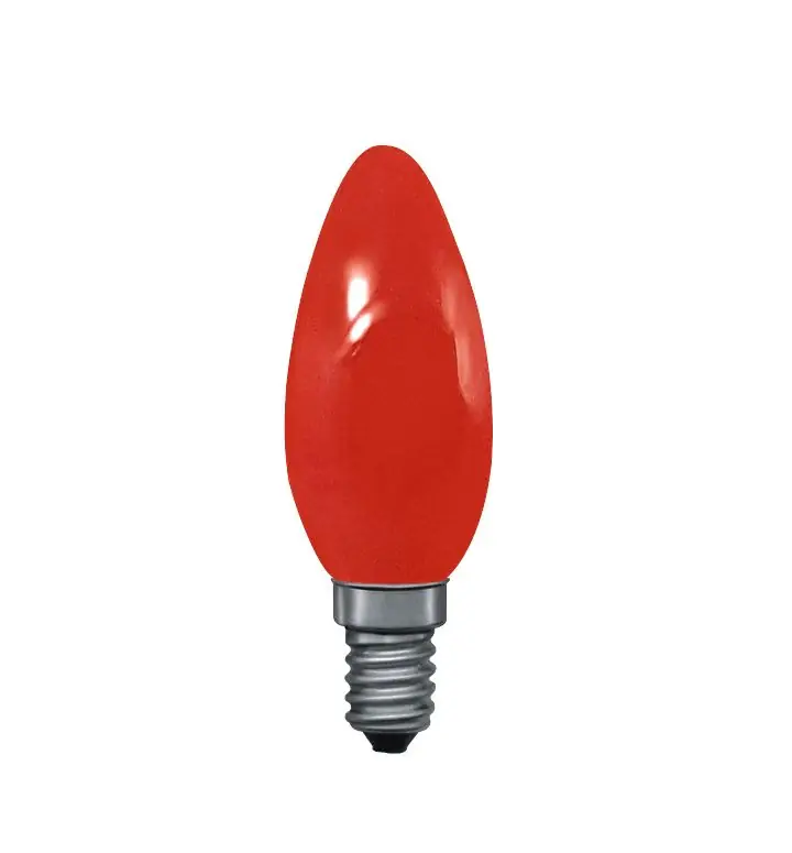 Paulmann Kerzenlampe 25W E14 Rot Finale Aktion