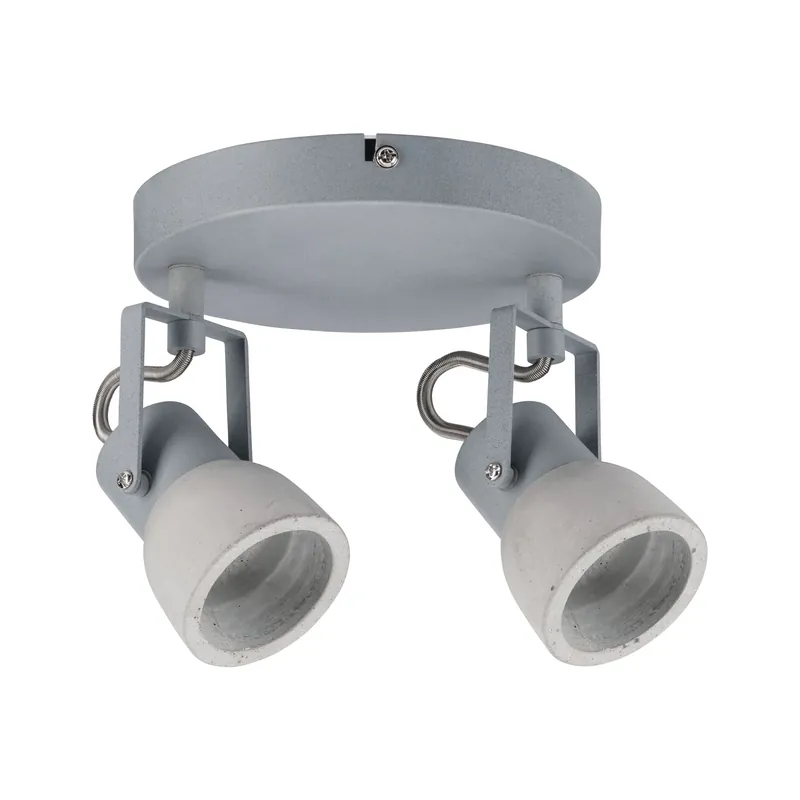 Paulmann Spotlight Ogma max 2x10W GU10 Grau 230V Metall/Beton Nur Heute