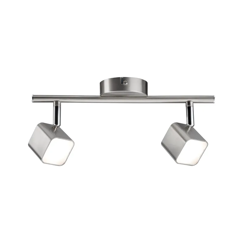 Versand Am Gleichen Tag Paulmann Spotlight Cubik 2x4W Eisen geb. 230V Metall/Kunstsoff