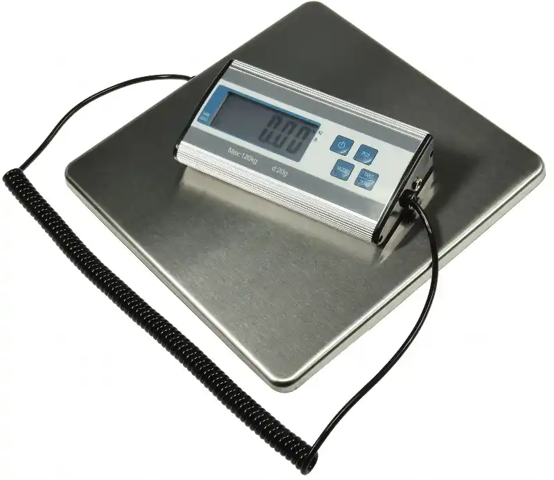 Nur Für Kurze Zeit Paketwaage / Versandwaage "CT PW-120" 0-120kg, 27x27cm Edelstahl-Platte