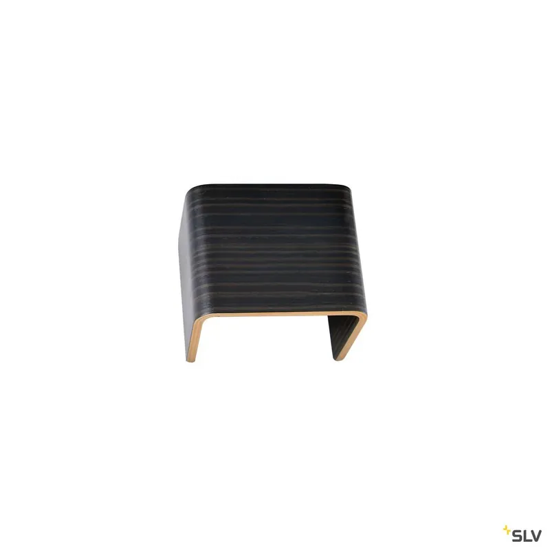 Begrenztes Angebot SLV MANA Leuchtenschirm 12, Holz, grau/braun