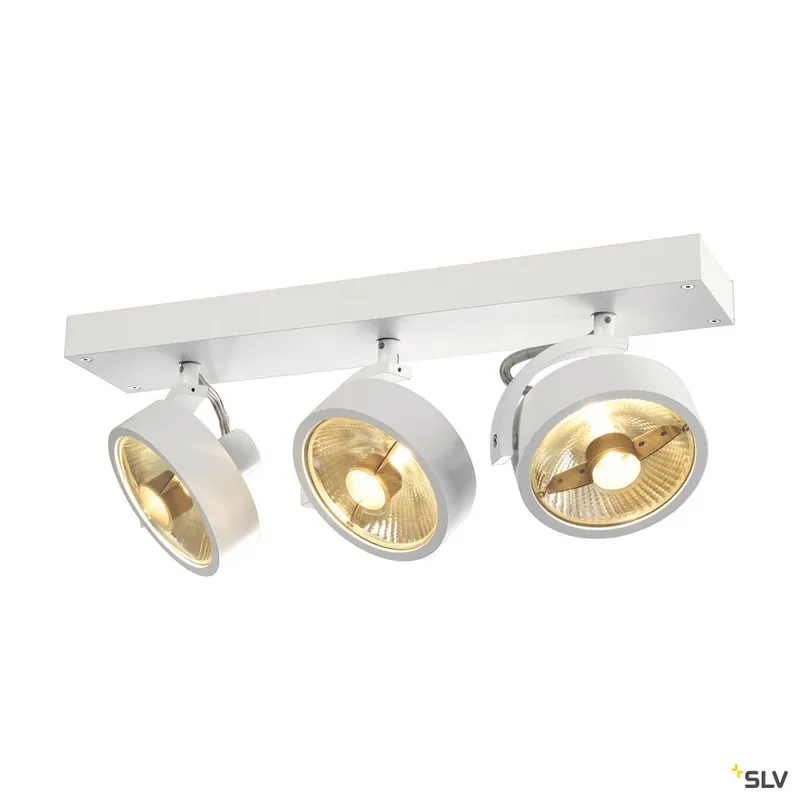 SLV KALU 3 QPAR Deckenleuchte, mattweiss, ES111, max. 3x75W Knallerangebot