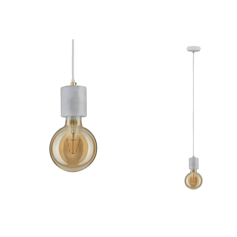 Paulmann Neordic Nordin Pendelleuchte max.1x20W E27 Weiß 230V Marmor Sonderangebot