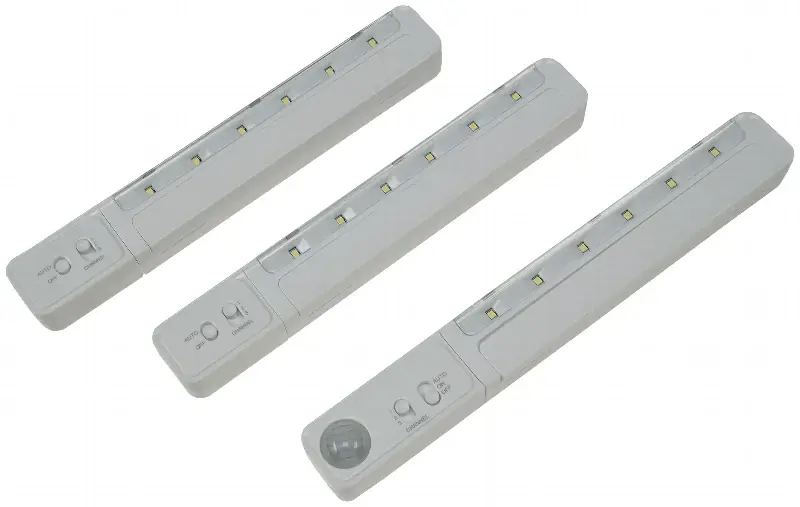 LED Unterbauleuchten "Master-Slave RF" 1x Master mit PIR, 2x Slave, je 70lm Neu