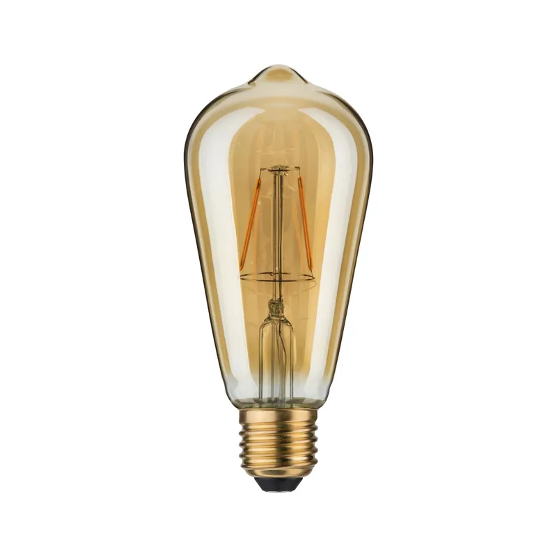 Versand Am Gleichen Tag Paulmann LED Rustika (ST64) 2,5W E27 230V Gold 1700K