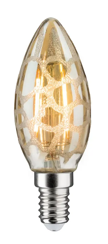 Paulmann LED Kerze 2,5W E14 230V Krokoeis Gold 2500K Rabatt