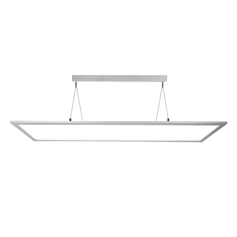 Deko-Light Pendelleuchte Panel 50W 3000K 4100lm Silber Top-Preis