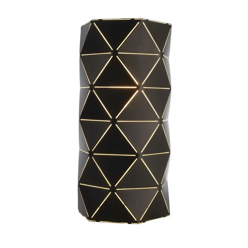 Beliebt DEKOLIGHT 341217 Wandleuchte schwarz 2xE14 40W 341217