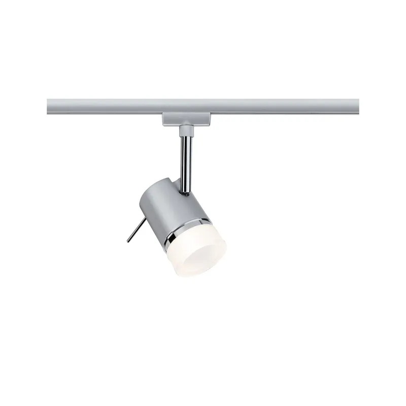 Paulmann URail LED Spot Pipe 1x3,5W GU10 Chrom matt/Chrom 230V Metall/Kunststoff Knallerangebot