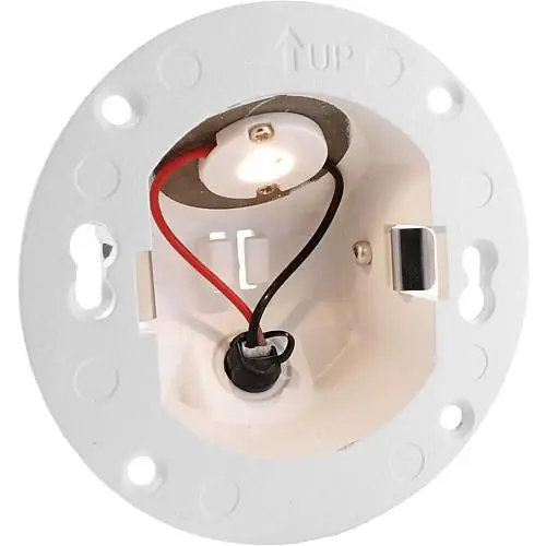 LED-Wandleuchte-Basis-Einsatz, 2,2W 3000K, weiß Garantierte Lieferung