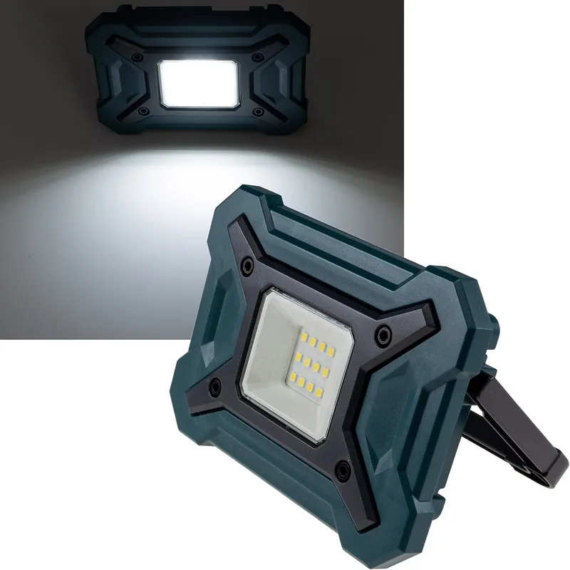 Top-Angebot REV LED Baustrahler mit Akku 1000lm, 2h Akku-Licht