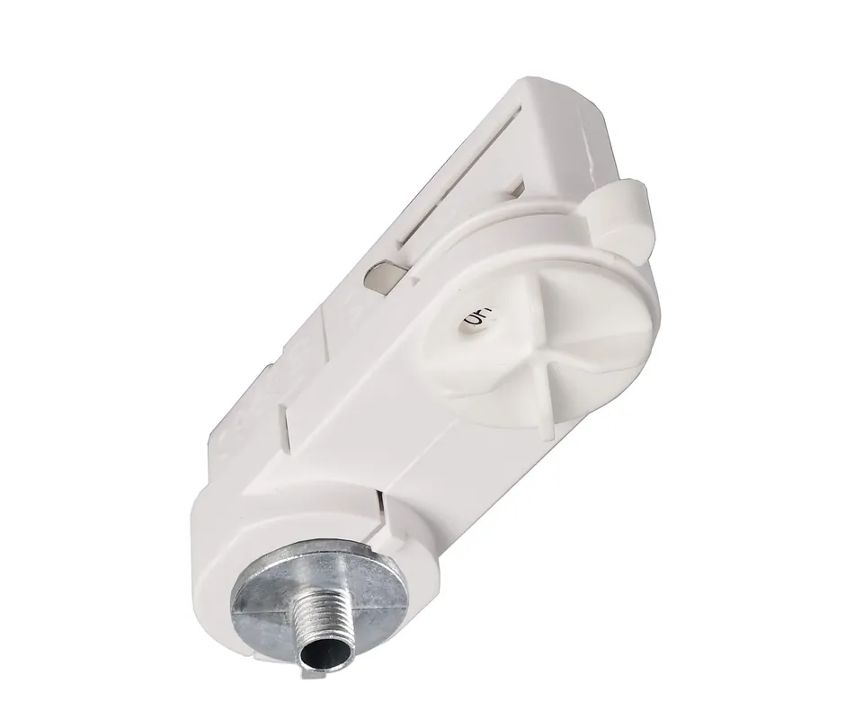 Abverkauf Deko-Light D Line 3-Phasen Adapter für Leuchtenmontage Verkehrsweiß RAL 9016