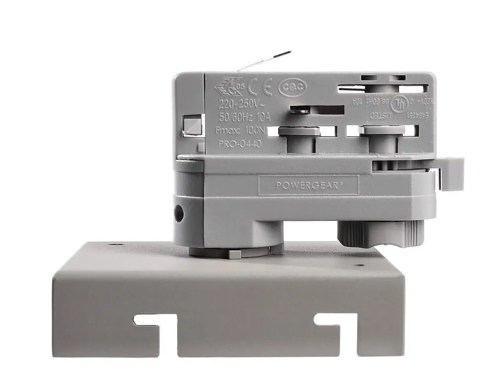 Sofort Bestellen Deko-Light 3-Phasen Adapter für Deckenaufbauleuchte Draconis Weißaluminium RAL 9006