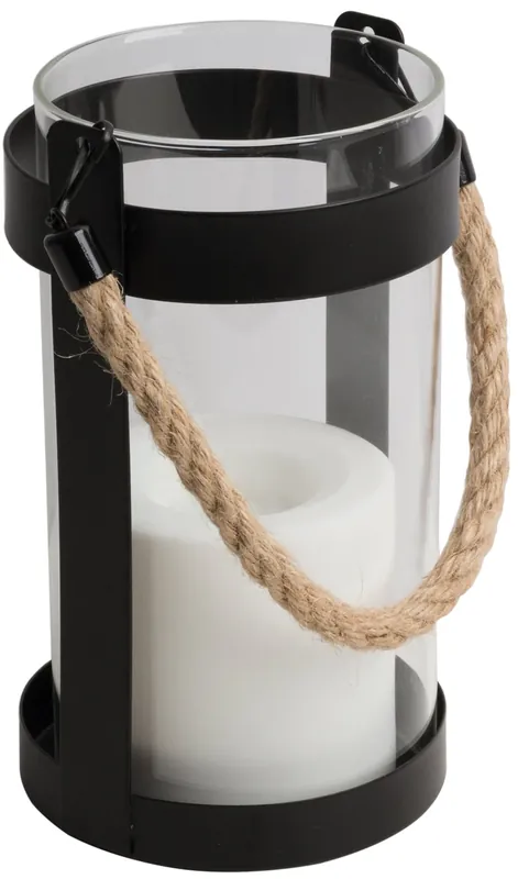 Top-Preis LED Glas-Tischleuchte ØxH 10x17cm, Batteriebetrieb