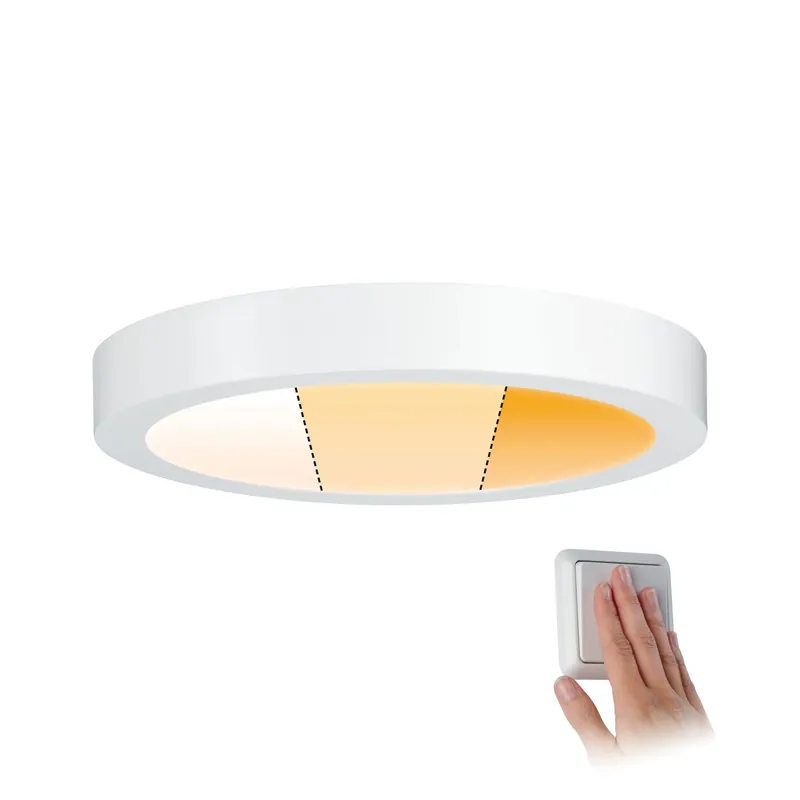 Aktuell Paulmann LED Panel Carpo rund 300mm 16W 2.300K Weiß matt
