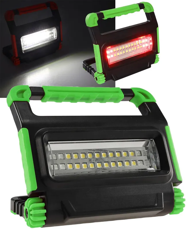LED Baustrahler mit Akku "BSA-10" 10W, 1000lm, 4500K / neutralweiß Top-Preis
