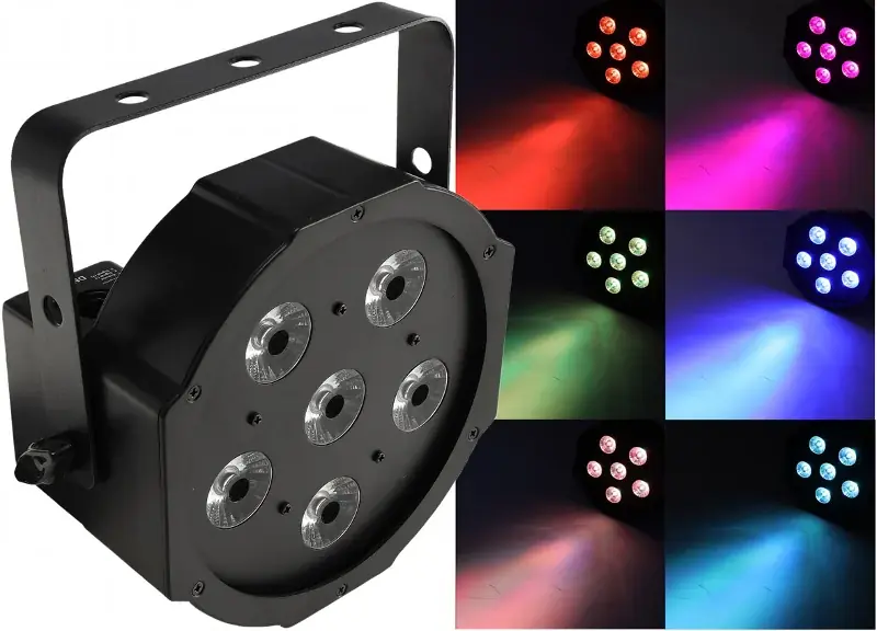 Günstig LED-Discostrahler "PARTY 6x8 RGB TCL" DMX, 6x 8W TCL LED
