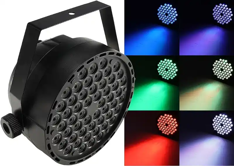 LED-Discostrahler "PARTY 54 RGB TCL" DMX, 54x 3W TCL LED Kostenfreie Lieferung