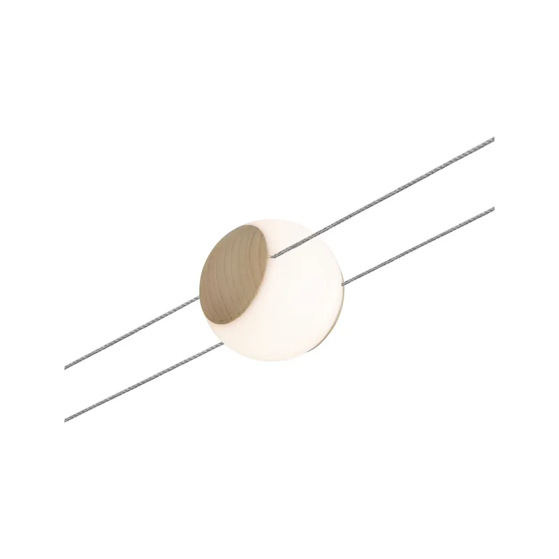 Paulmann 2Line Spot Lynn 1x4,5W Eiche hell/Weiß 24V DC Kunststoff Kostenfreie Lieferung