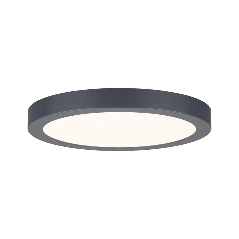 Gratis Versand Paulmann LED Panel Abia rund 300mm 22W 2.700K Dunkelgrau