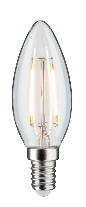 Paulmann LED Kerze 2W 3.000K E14 Klar für Plug & Shine Leuchten Schneller Versand