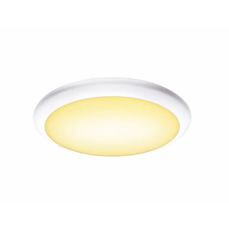 Top-Seller SLV RUBA 27 CW, Outdoor LED Wand- und Deckenaufbauleuchte weiß CCT switch 3000/4000K