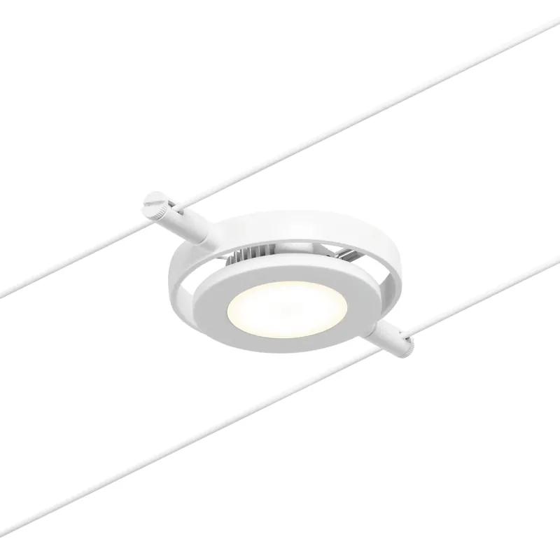 Begrenztes Angebot Paulmann Seilsystem Spot RoundMac Weiß#Chrom max. 1x4,5W ohne Leuchtmittel DC