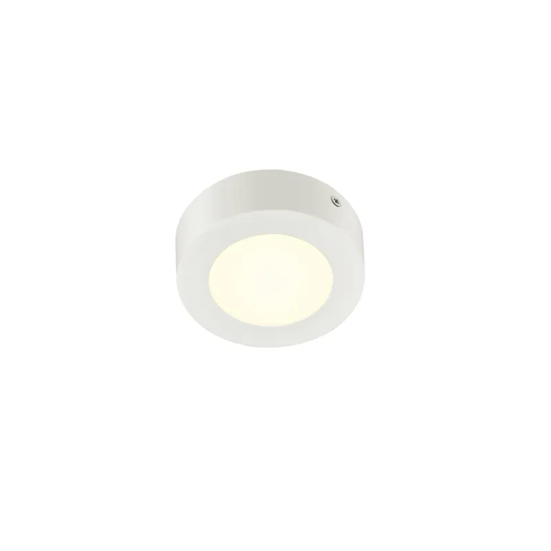 SLV SENSER 12 CW, Indoor LED Wand- und Deckenaufbauleuchte rund weiß 4000K Heißes Angebot