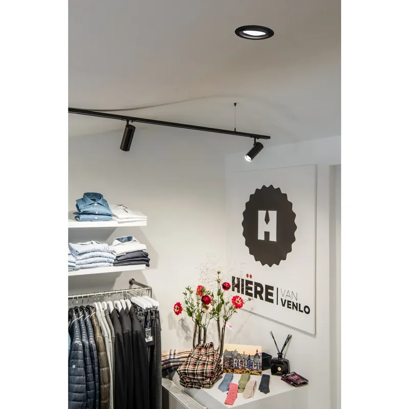 SLV OCULUS DL MOVE, Indoor LED Deckeneinbauleuchte schwarz DIM-TO-WARM 2000-3000K Expressversand